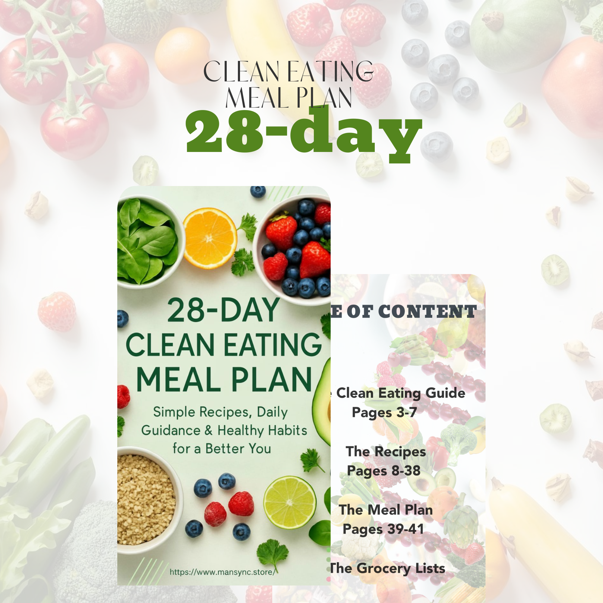 28-Day Clean Eating Plan